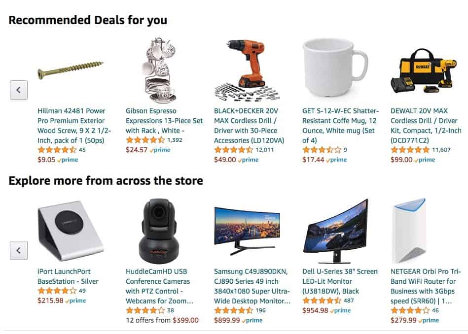 Amazon Recommended Deals for you