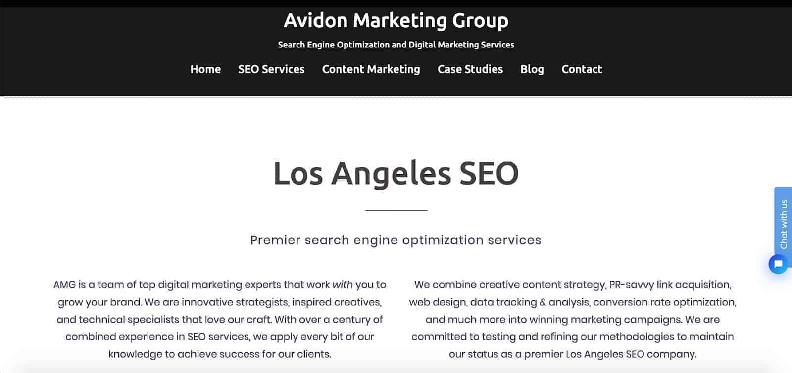 Avidon Marketing Group Los Angeles SEO Company