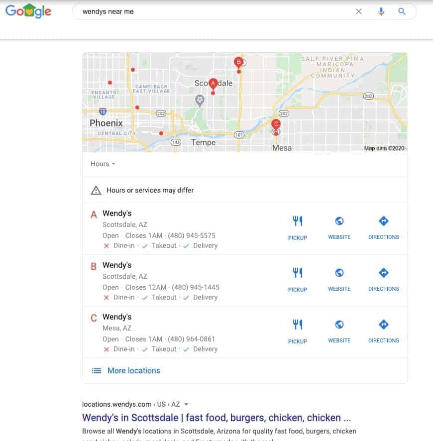google search franchise ideas