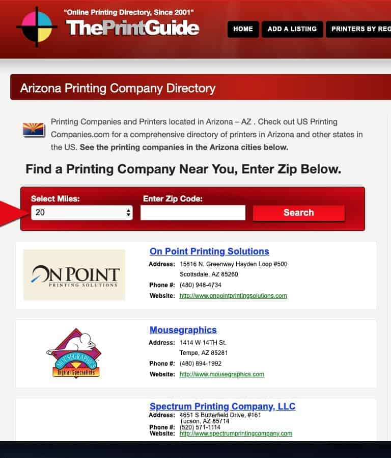 local seo the printing guide
