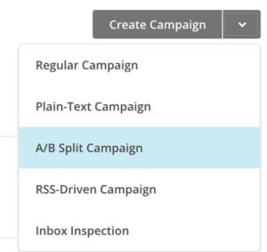 Mailchimp Tips A/B Testing Subject Lines