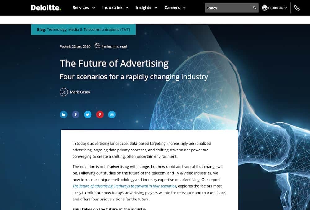 management consulting topics industry trends