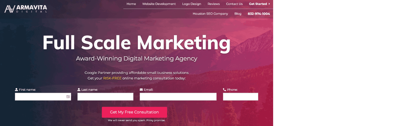 ArmaVita Digital Marketing agency Houston SEO Company
