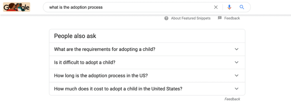 google adoption process