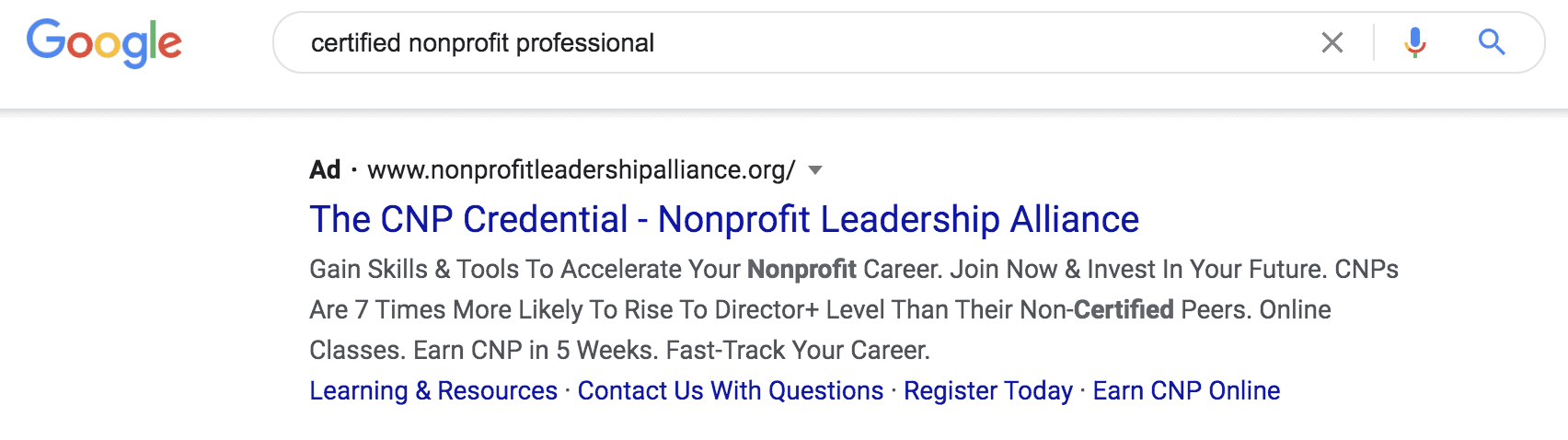 google ads nonprofit