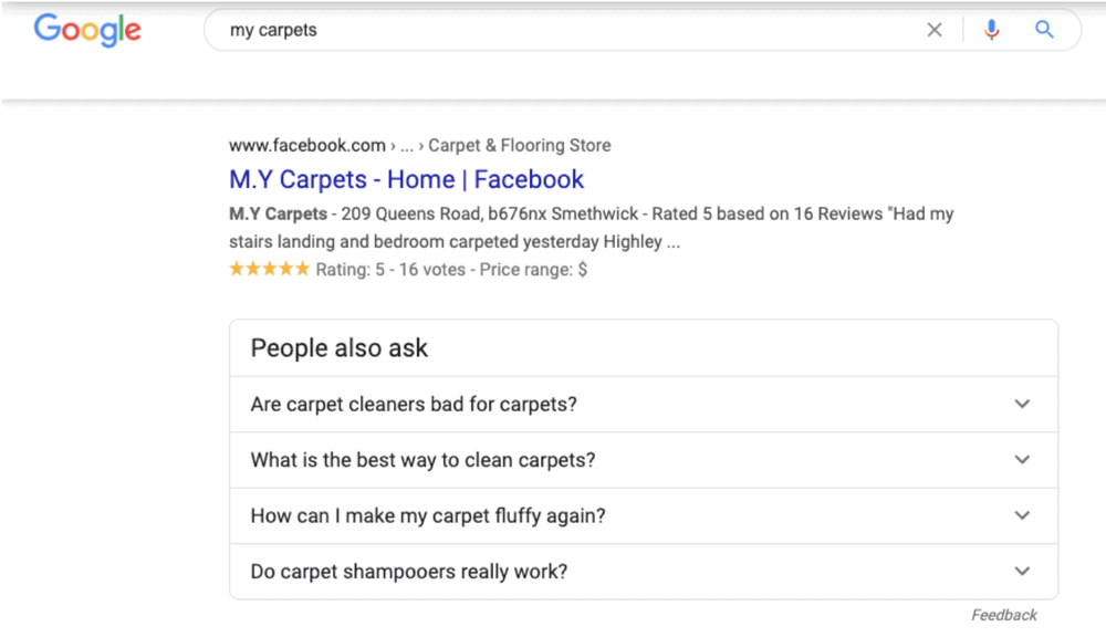 carpet cleaning blog topics google people suggest