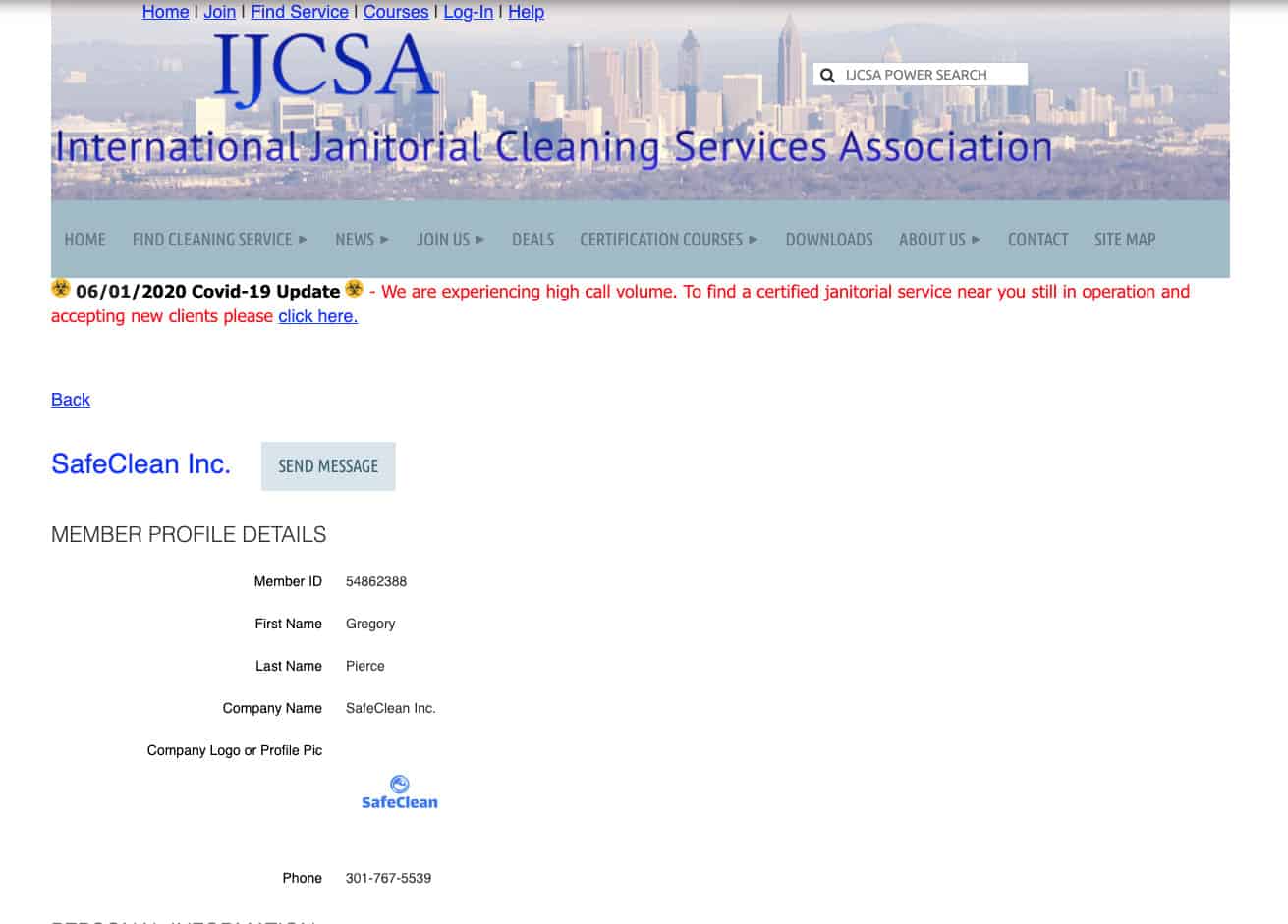 janitorial cleaning services association