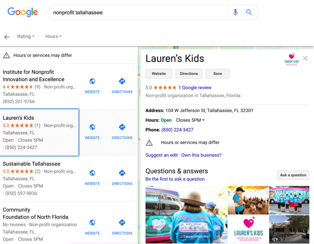 laurens kids google