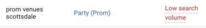 low quality keyword prom