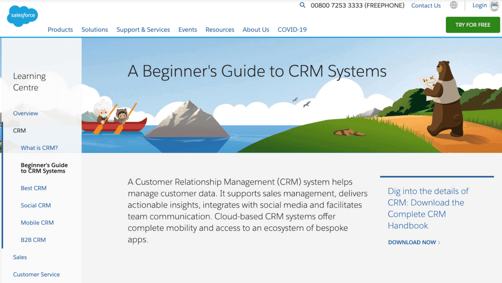 sales force crm