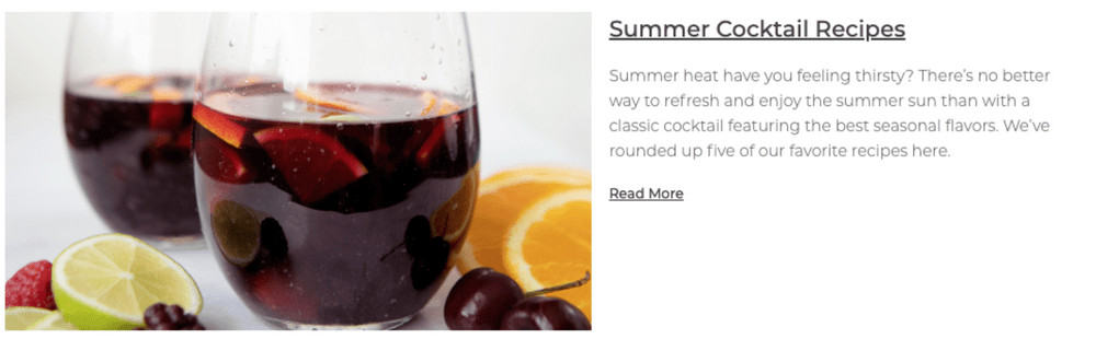 summer cocktail recipe