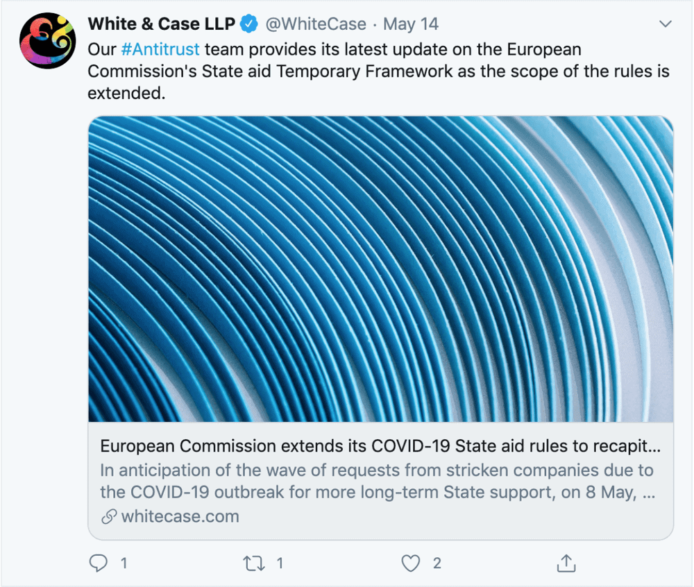 white and case llp twitter